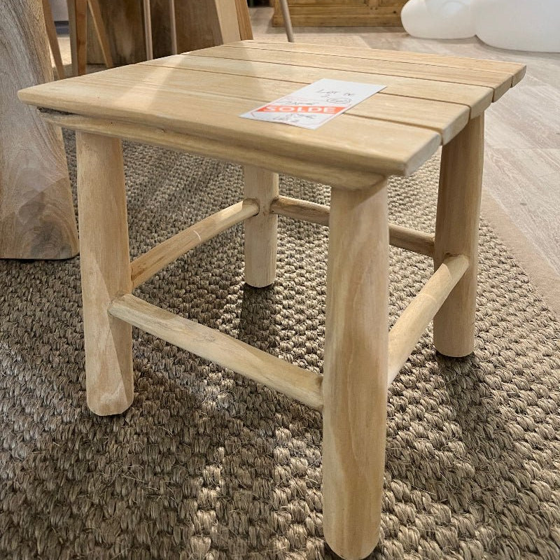 Tabouret en bois (vendu par 2) - Décoration intérieure | DECOLUCCE