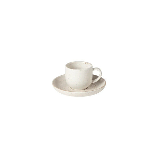 Tasse et soucoupe à café