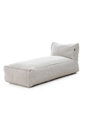 Transat extérieur design Dotty Blanc – Chaise longue premium – Roolf Living - Décoration intérieure | DECOLUCCE
