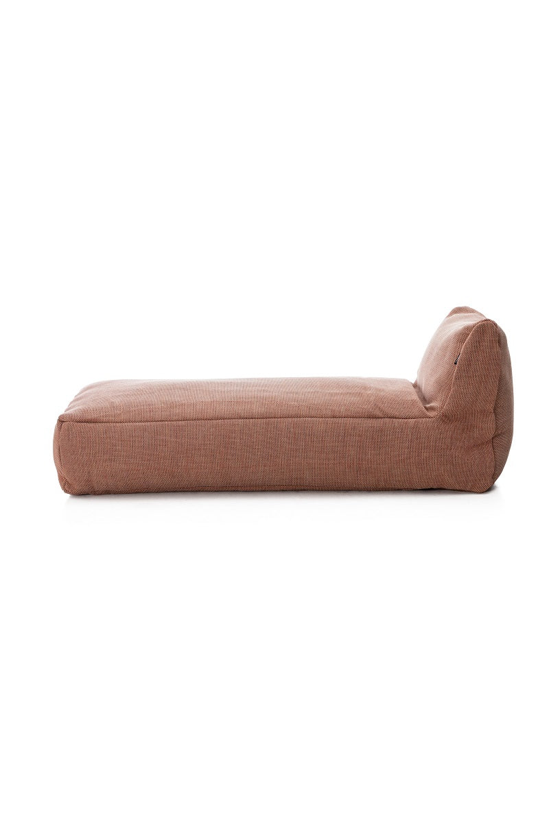 Transat extérieur design Dotty Terracotta – Chaise longue premium – Roolf living 