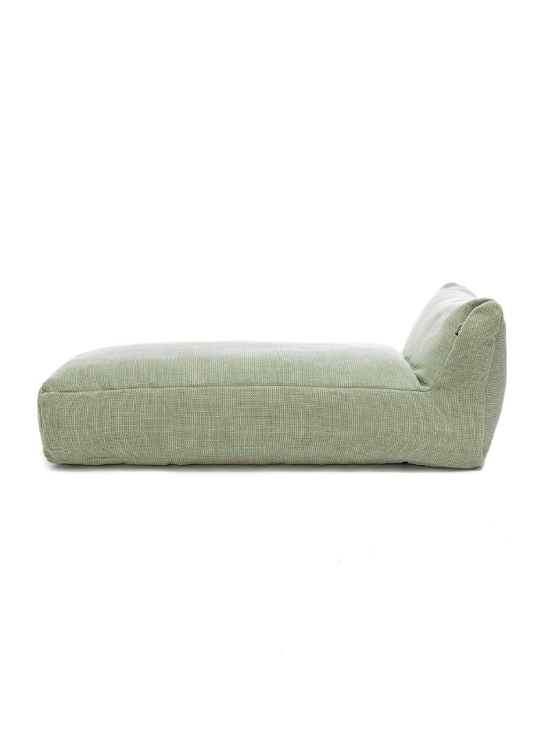 Transat extérieur design Dotty Lime – Chaise longue premium – Roolf Living 