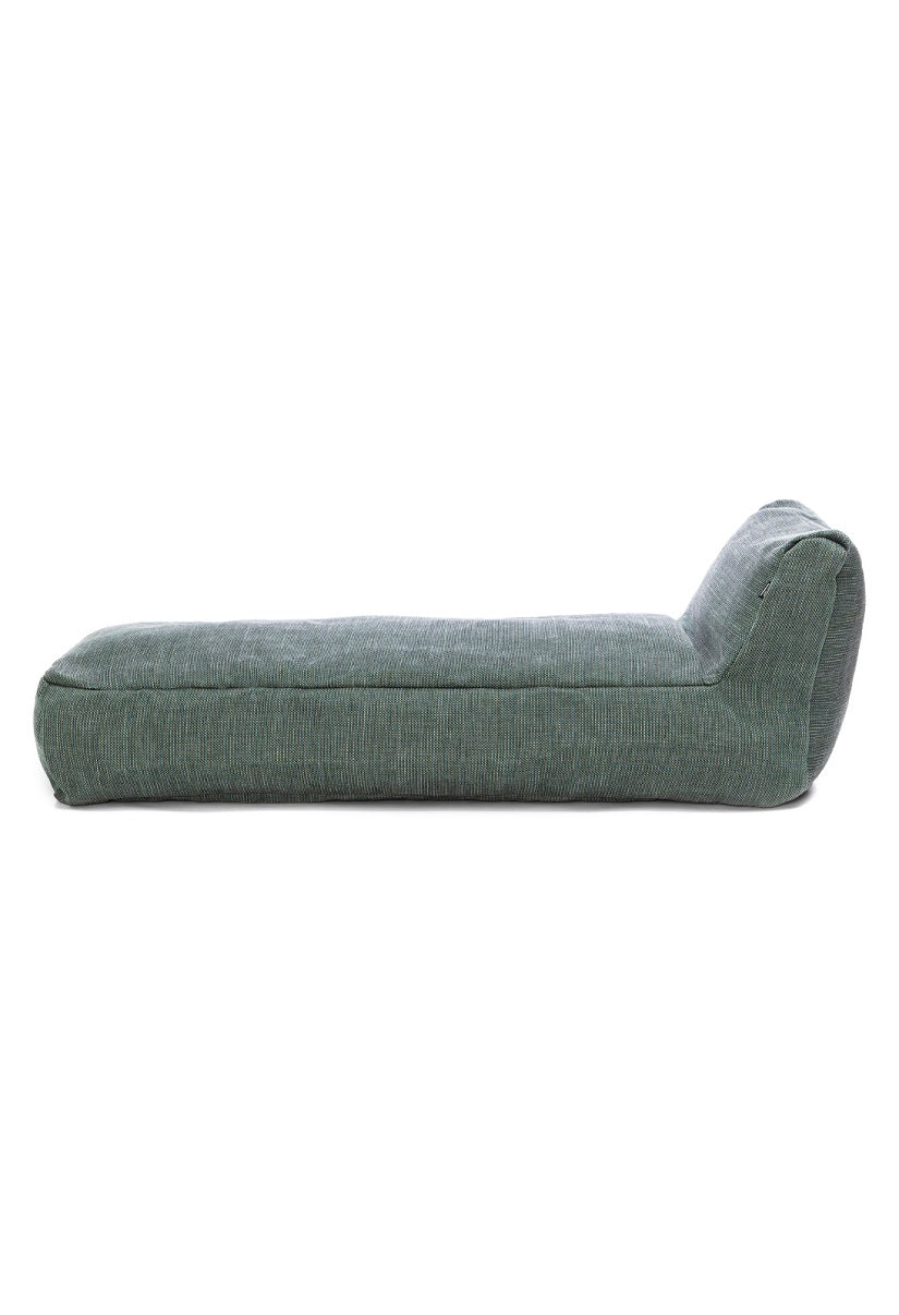 Transat extérieur design Dotty Turquoise – Chaise longue premium – Roolf Living