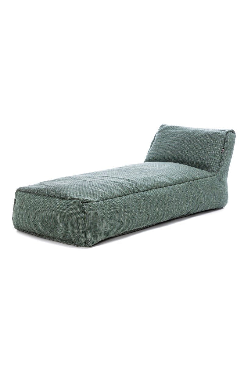 Transat extérieur design Dotty Turquoise – Chaise longue premium – Roolf Living - Décoration intérieure | DECOLUCCE