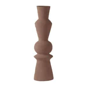 Vase en argile couleur sable 