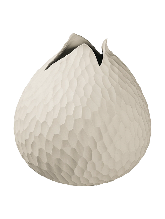 Vase en gres nature sable, pour vos fleurs et votre décoration interieure 