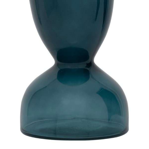 Vase en Verre Recyclé Vert Foncé - Urban Nature - Décoration intérieure | DECOLUCCE