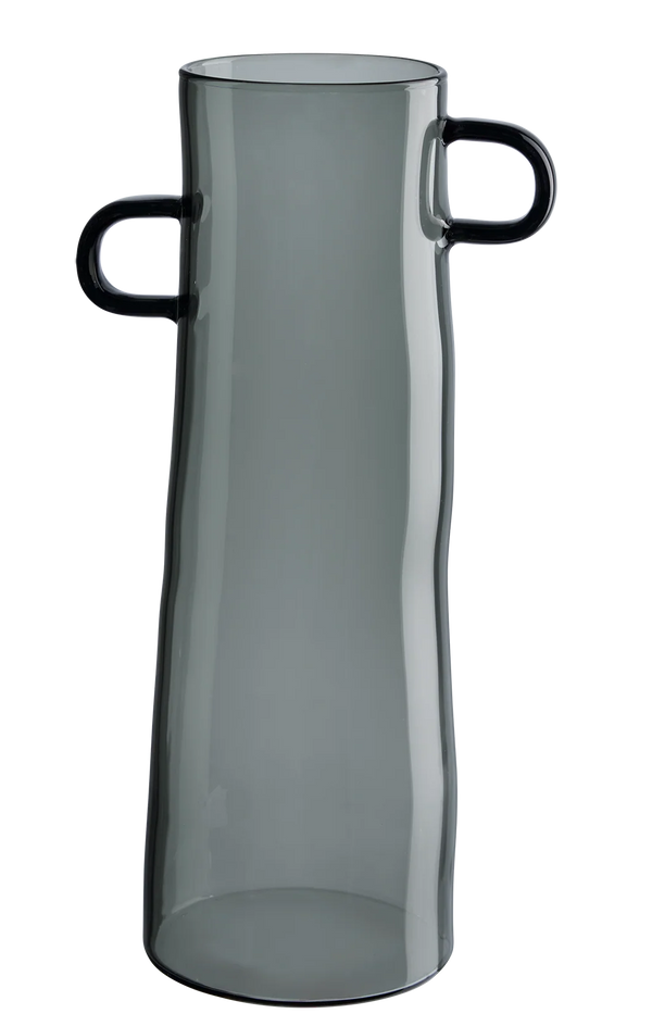 Vase gris grand modèle gris, idéale pour la décoration 