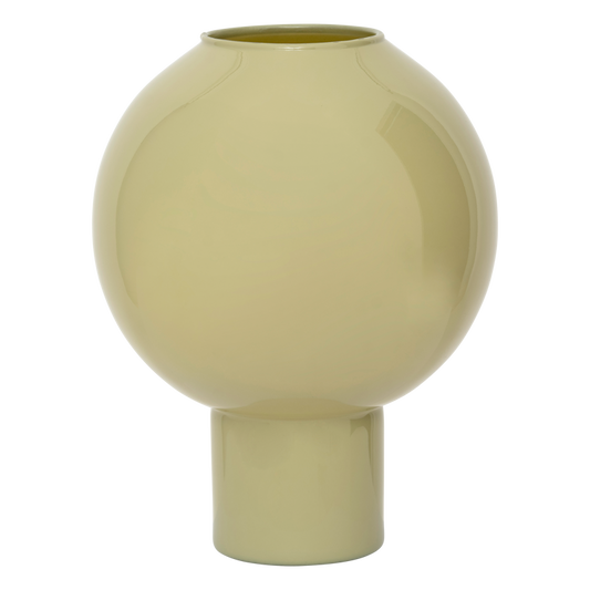 Grand vase en verre rond - design épuré 