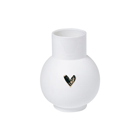 Vase en porcelaine Cœur