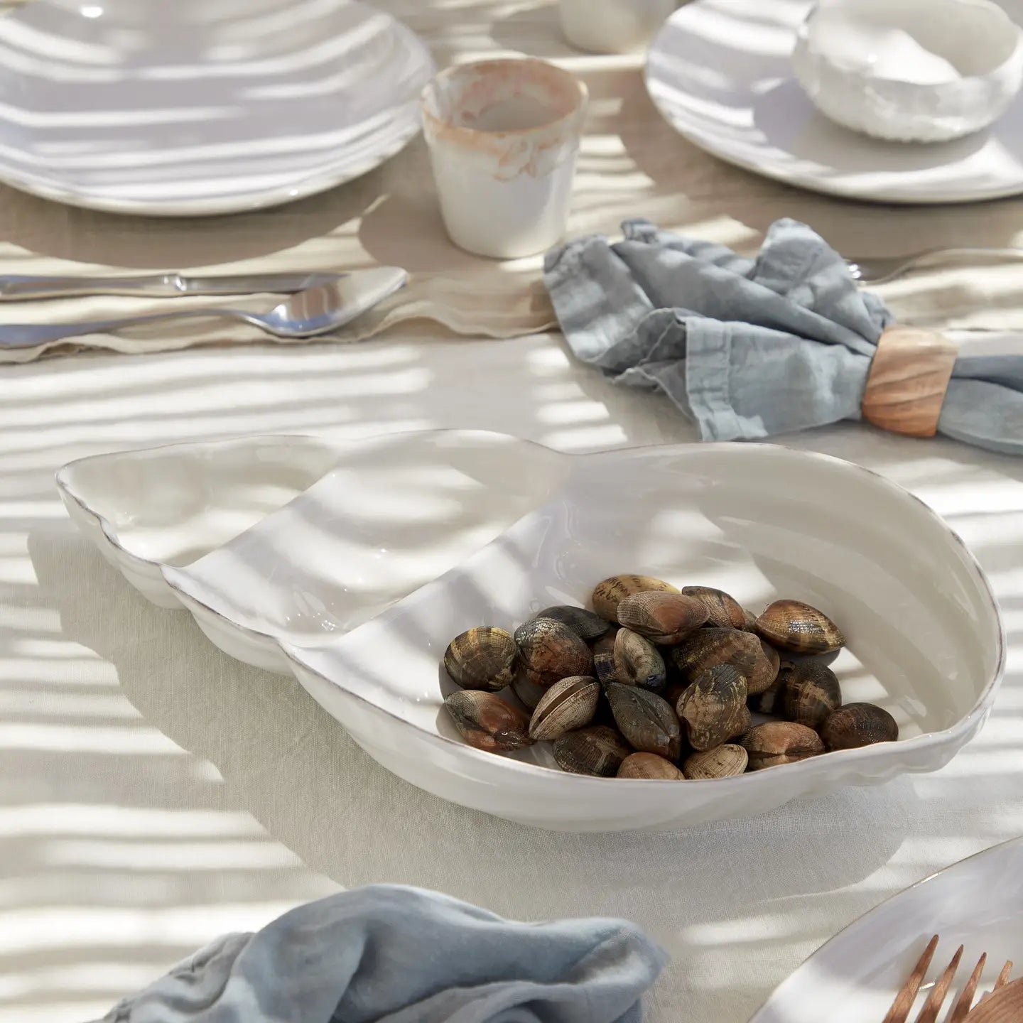 Assiette Apéritive coquillage