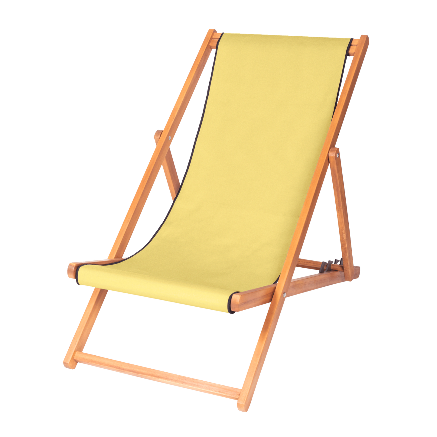 Chilienne en teck avec sa housse Paille