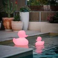 Lampe Canard Flottant Lumineux LED Blanc XL - Décoration intérieure | DECOLUCCE By Hanna