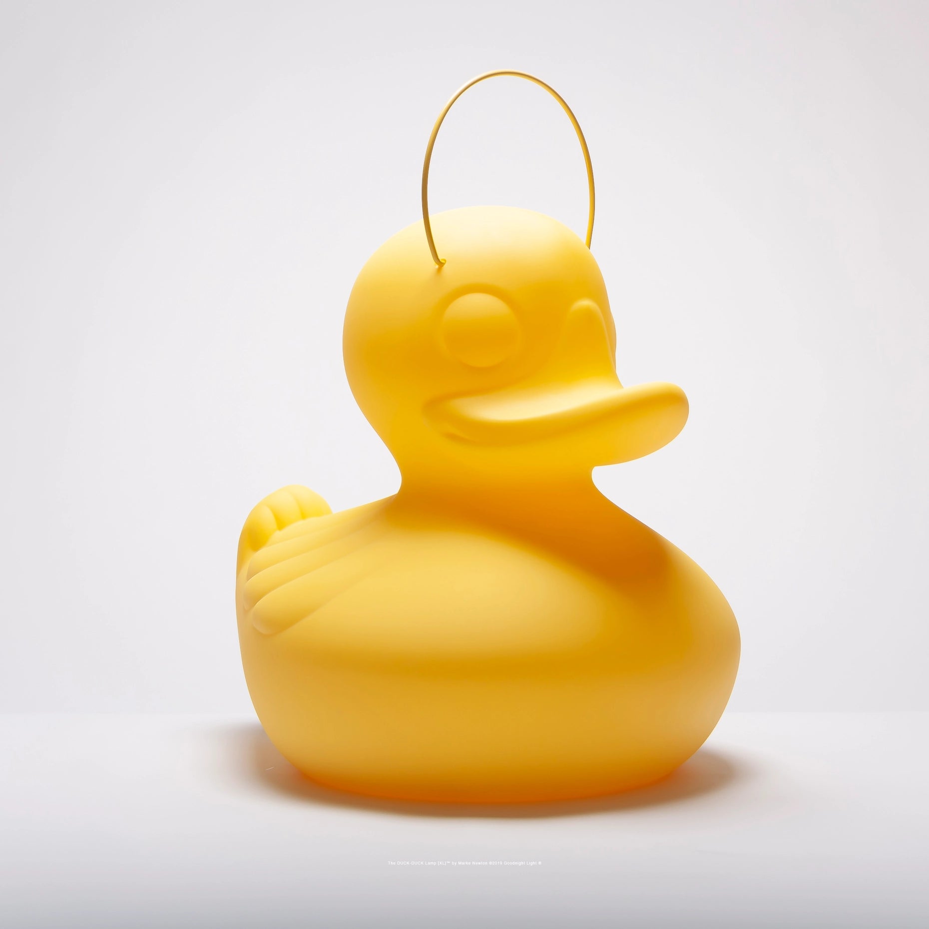Lampe flottante lumineuse canard jaune