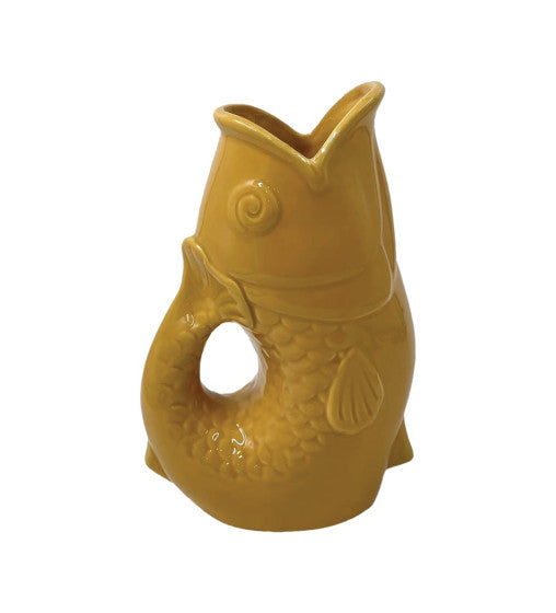 carafe - poisson jaune 