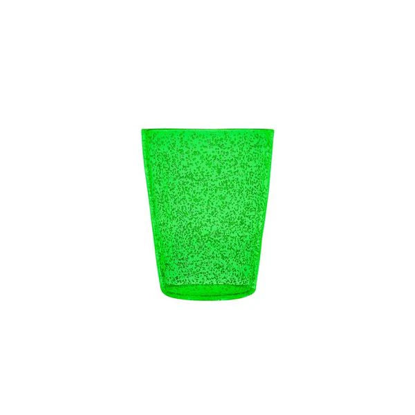 Gobelet Incassable Vert Fluo à Bulles 30cl - Sans BPA