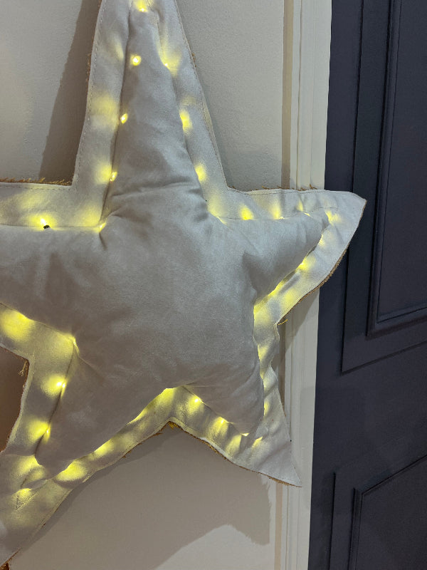 Etoile Lumineuse artisanale, made in France. Décoration chaleureuse pour votre intérieur. 