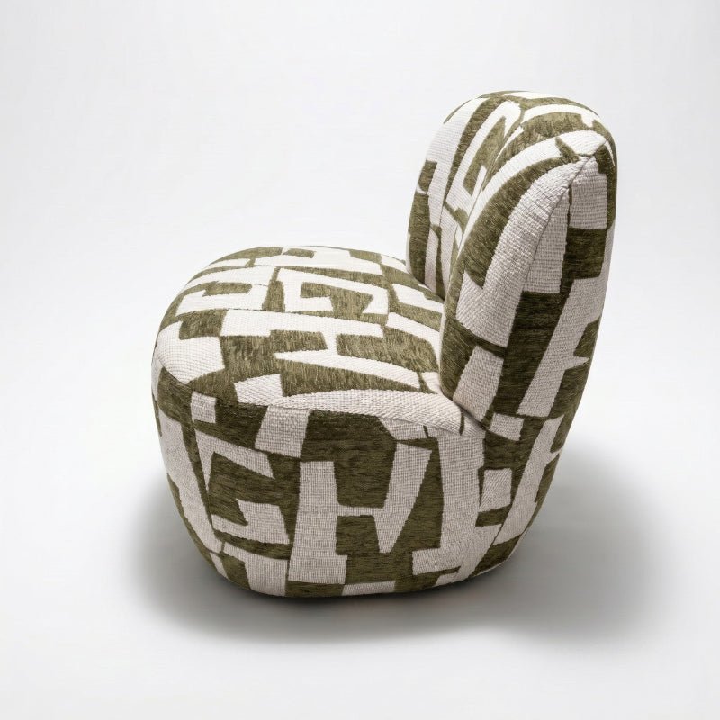 Fauteuil Belle Rive Kaki - Décoration intérieure | DECOLUCCE