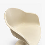 Fauteuil Tulipe – chaise pied tulipe IVOIRE