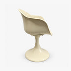 Fauteuil Tulipe – chaise pied tulipe IVOIRE