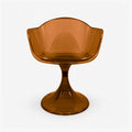 Fauteuil Tulipe – chaise pied tulipe Amber ambre - Décoration intérieure | DECOLUCCE By Hanna
