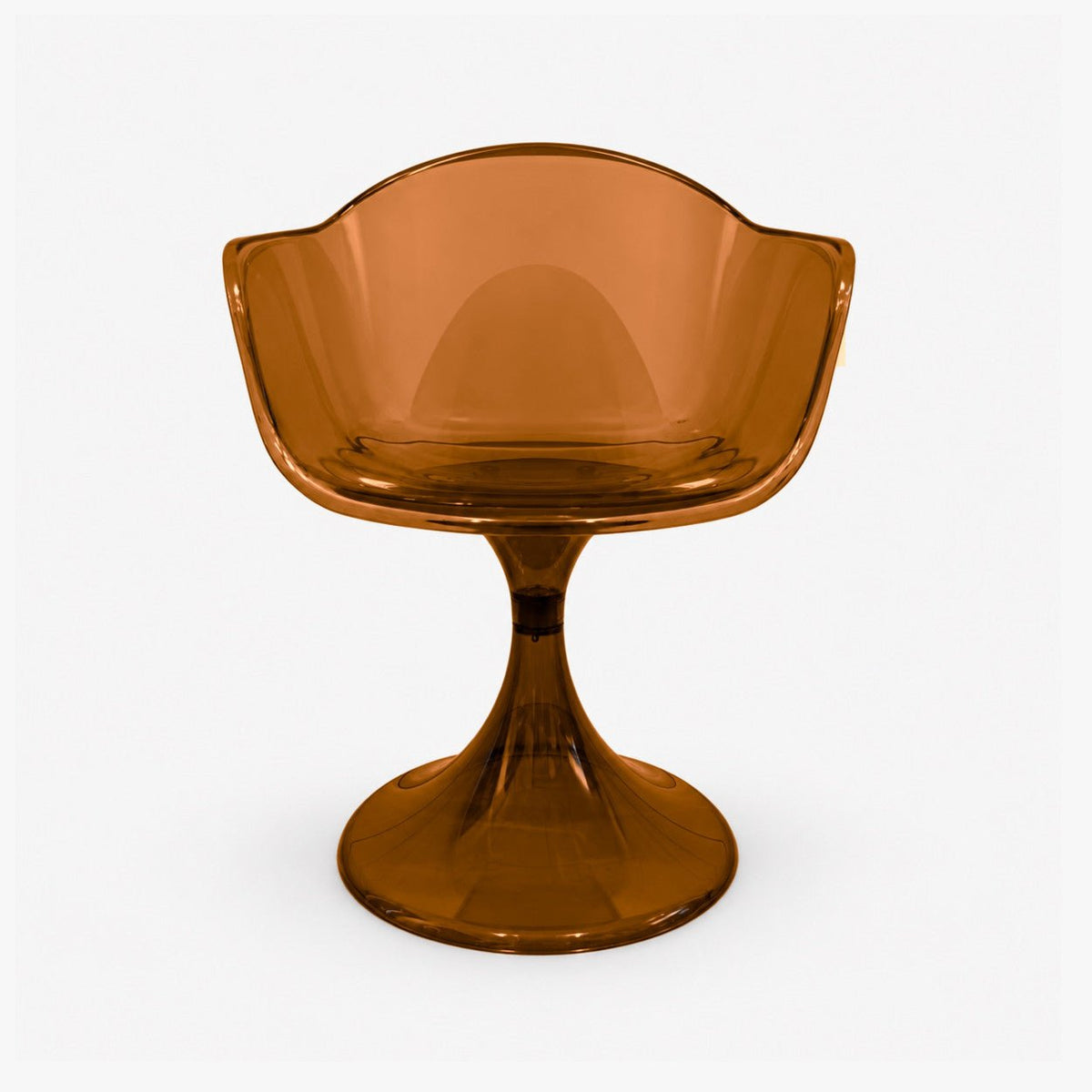 Fauteuil Tulipe – chaise pied tulipe Amber ambre - Décoration intérieure | DECOLUCCE By Hanna