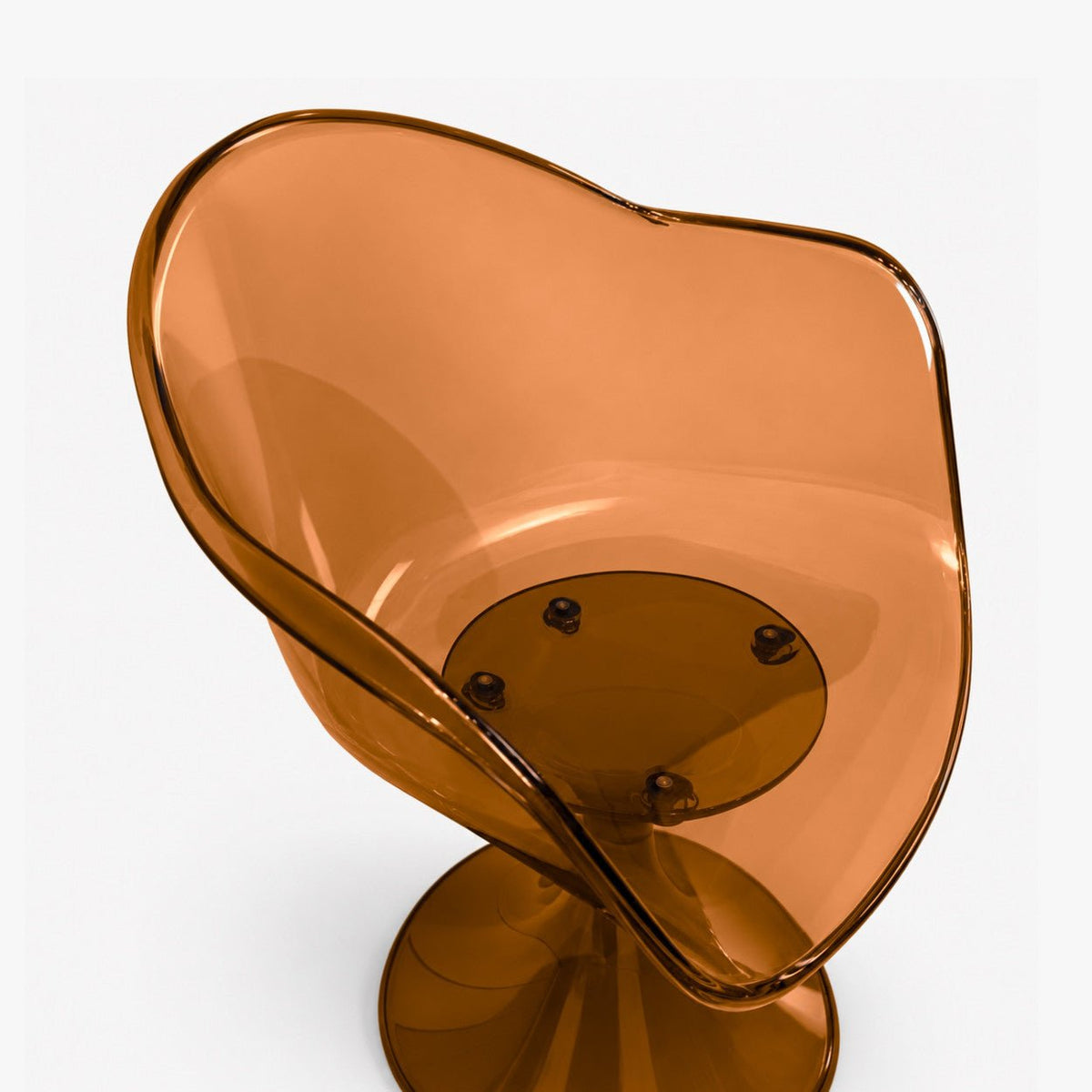 Fauteuil Tulipe – chaise pied tulipe Amber ambre - Décoration intérieure | DECOLUCCE By Hanna