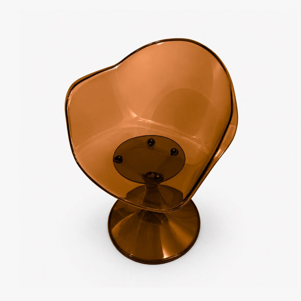 Fauteuil Tulipe – chaise pied tulipe Amber ambre - Décoration intérieure | DECOLUCCE By Hanna