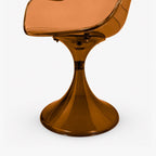 Fauteuil Tulipe – chaise pied tulipe Amber ambre - Décoration intérieure | DECOLUCCE By Hanna