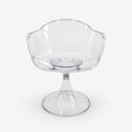 Fauteuil Tulipe Clear transparent sur pied tulipe, modèle Norrebro Bazardeluxe – photo 1
