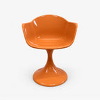 Fauteuil Tulipe – chaise pied tulipe Terracotta - Décoration intérieure | DECOLUCCE By Hanna