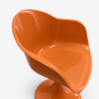 Fauteuil Tulipe – chaise pied tulipe Terracotta - Décoration intérieure | DECOLUCCE By Hanna
