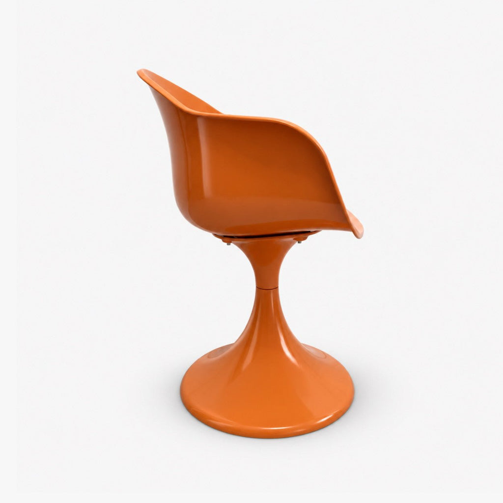 Fauteuil Tulipe – chaise pied tulipe Terracotta - Décoration intérieure | DECOLUCCE By Hanna