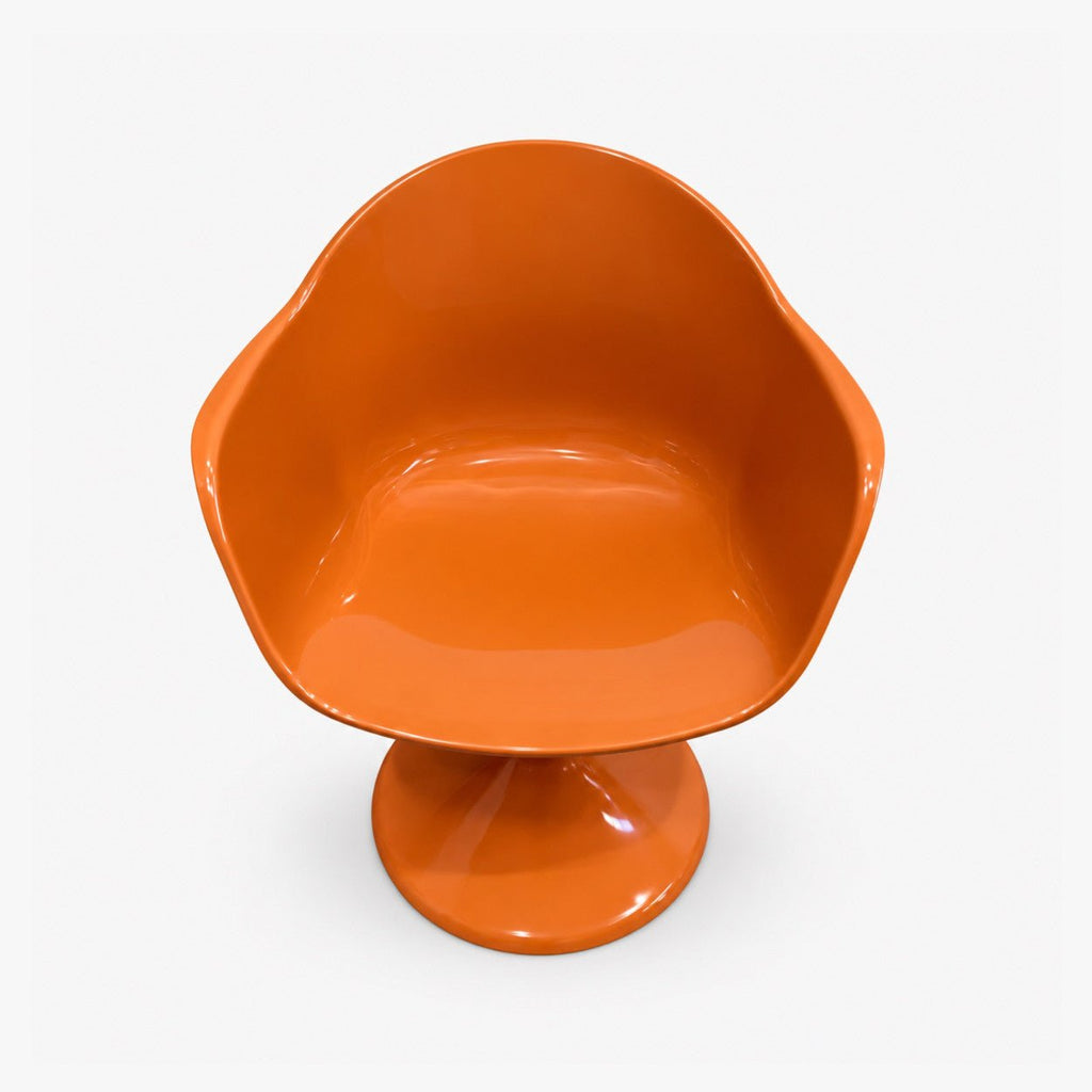 Fauteuil Tulipe – chaise pied tulipe Terracotta - Décoration intérieure | DECOLUCCE By Hanna