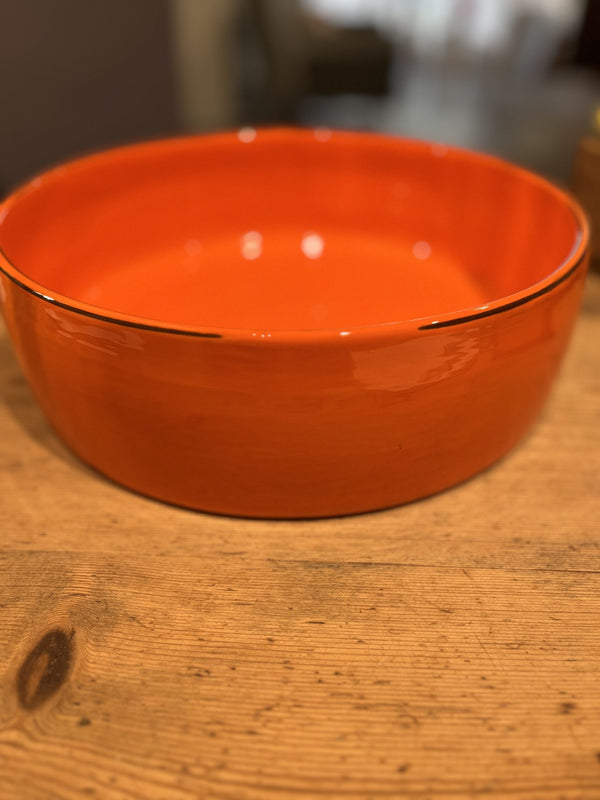 Plat en Céramique Artisanal XL 31cm - Fabrication Française