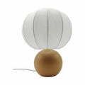 Lampe à Poser Sable en Poterie et Coton - Lumière Douce et Design Élégant - Décoration intérieure | DECOLUCCE