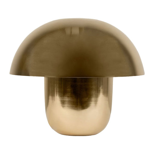 Lampe à poser champignon dorée PM