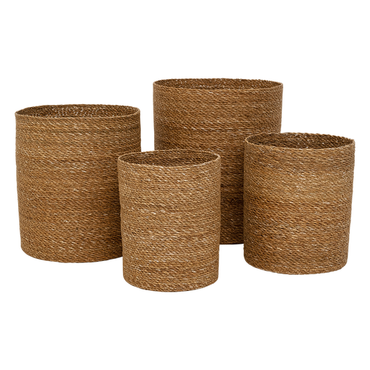 Lot de 4 Paniers en herbier marin-Urban Nature