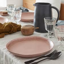 Assiette plate Rose