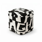 Pouf Kube noir  Bazardeluxe
