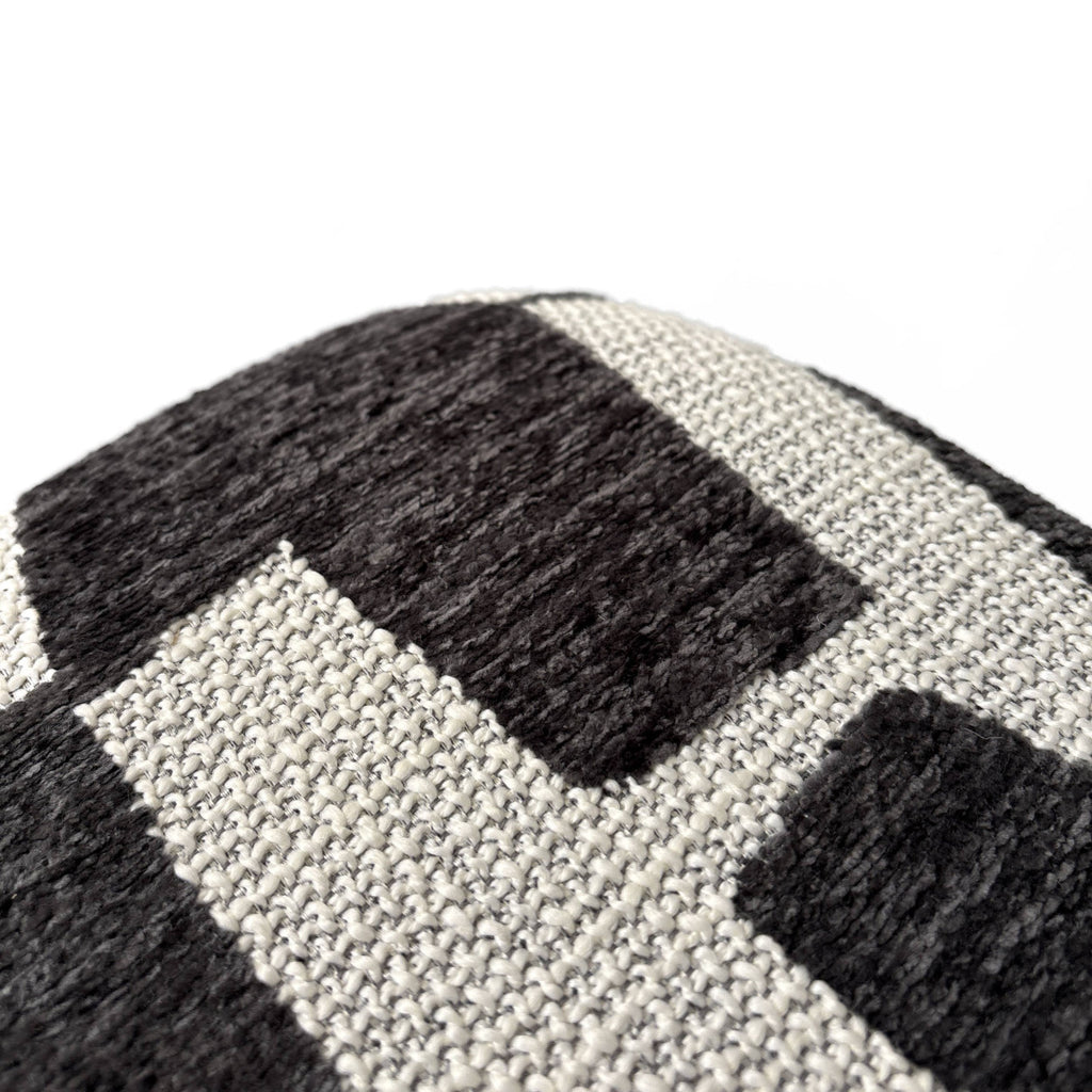 Pouf Kube noir  Bazardeluxe
