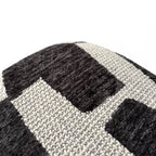 Pouf Kube noir  Bazardeluxe