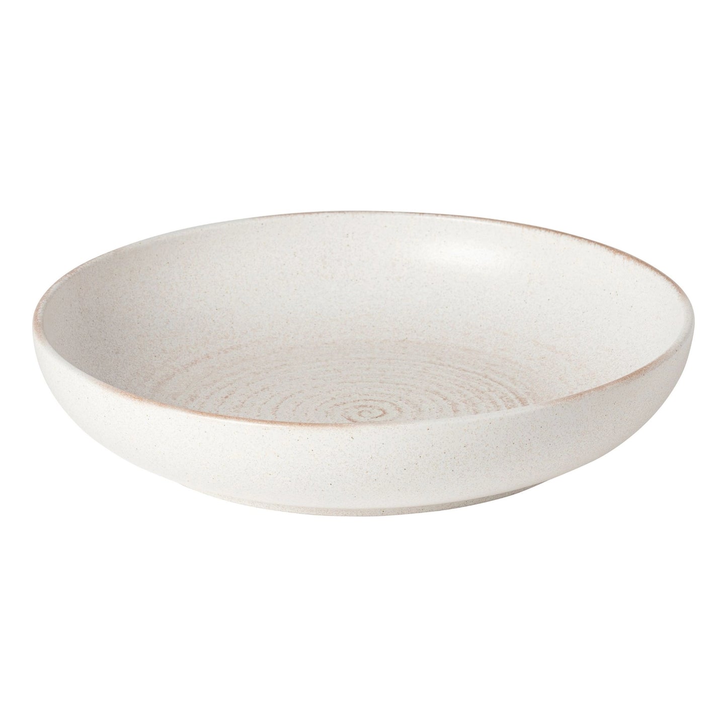 saladier rond blanc en grès fin