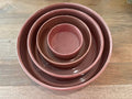Plat en Céramique Artisanal Vieux rose - Fabrication Française - Décoration intérieure | DECOLUCCE