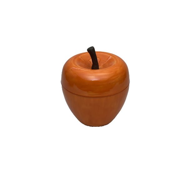Seau à glace pomme Orange design – seau à glaçons original en acier inox et métal - Décoration intérieure | DECOLUCCE
