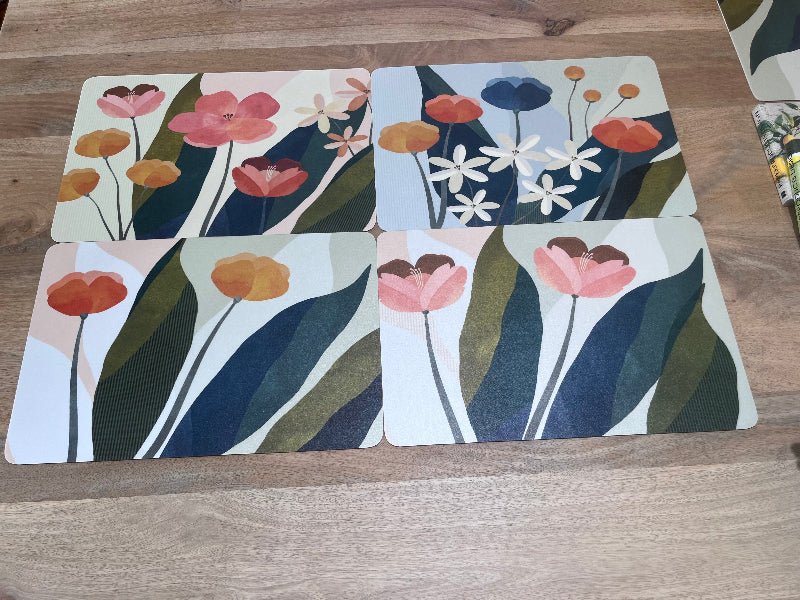 Set de table Fragance en vinyle – Lot de 4 | Fabriqué en Espagne - Décoration intérieure | DECOLUCCE