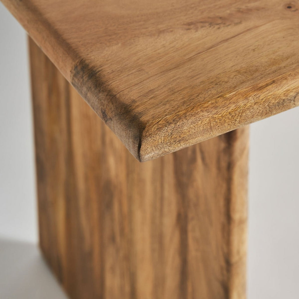 Table de Salle à Manger en Bois de Manguier Massif 220x100cm - 8 à 10 Personnes - Décoration intérieure | DECOLUCCE