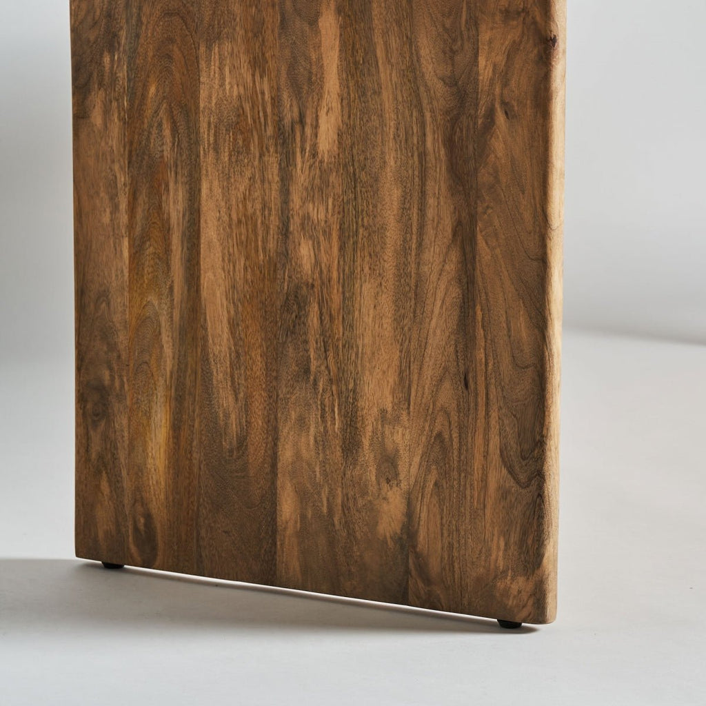 Table de Salle à Manger en Bois de Manguier Massif 220x100cm - 8 à 10 Personnes - Décoration intérieure | DECOLUCCE