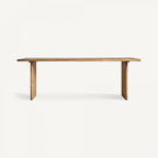 Table de Salle à Manger en Bois de Manguier Massif 220x100cm - 8 à 10 Personnes - Décoration intérieure | DECOLUCCE