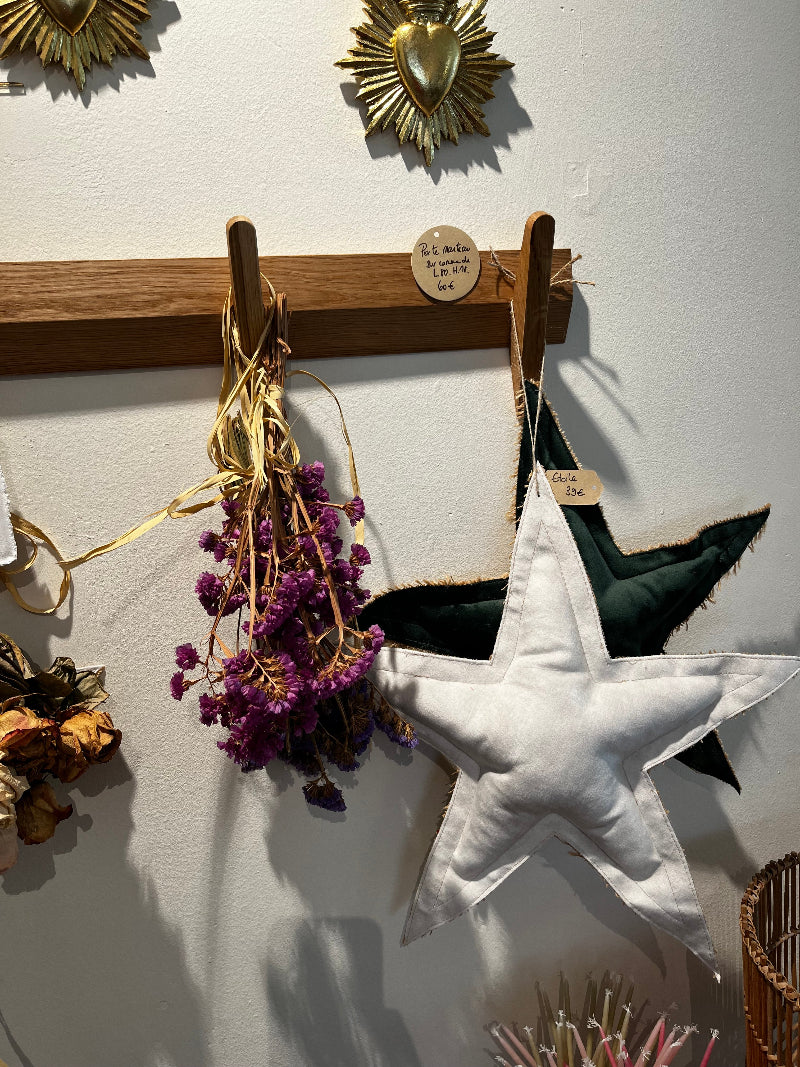 Étoile décorative à suspendre – Fait main en France