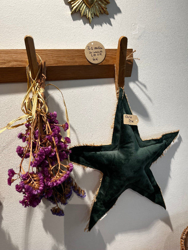 Étoile décorative à suspendre – Fait main en France